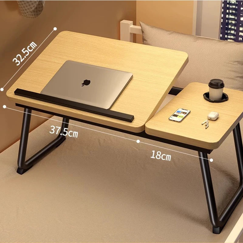 Computer Desk on the Bed Ajustable Small Table Home Learning Desk Room desks Reading desk Dormitory Student Table Laptop Desk