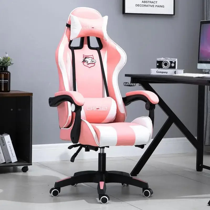 Gaming Computer Chair High-quality Gaming Chair Leather Internet LOL Internet Cafe Racing Chair Office Gamer New