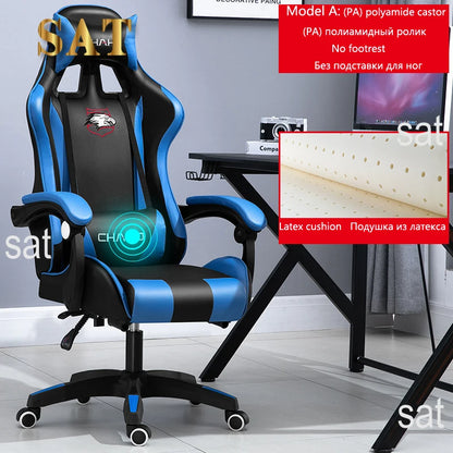 Gaming Computer Chair High-quality Gaming Chair Leather Internet LOL Internet Cafe Racing Chair Office  Gamer New
