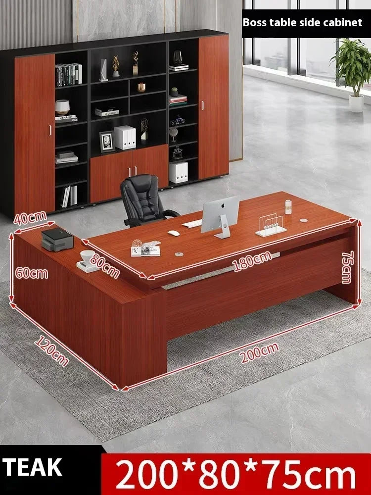 Executive Table Desk Writing Professional Auxiliary Computer Tables Work Corner Student Side Desk Study Mesa Office Furniture