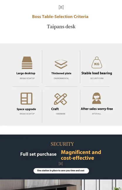 Executive Table Desk Writing Professional Auxiliary Computer Tables Work Corner Student Side Desk Study Mesa Office Furniture