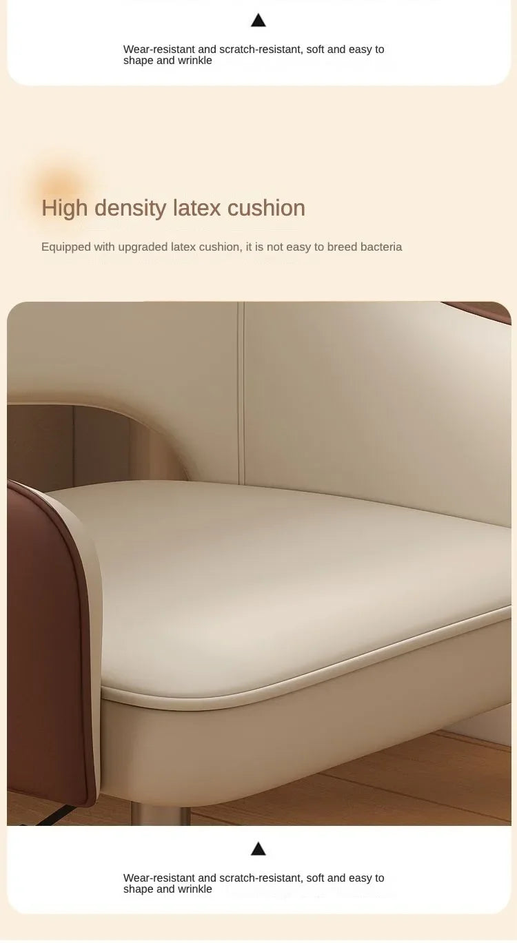 Computer Chair Home Sedentary Comfortable Swivel Chair Girls Bedroom Makeup Chair Dormitory Student Study Desk Back Stool