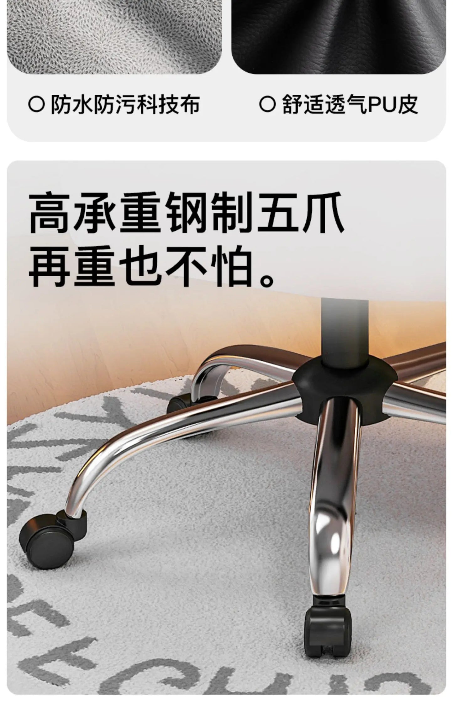 Stretch Leather gaming chairs Office Cream Gaming Relaxing Recliner Gaming Relax Reclining Armchairs living room Furniture