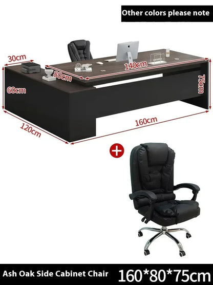 Executive Table Desk Writing Professional Auxiliary Computer Tables Work Corner Student Side Desk Study Mesa Office Furniture