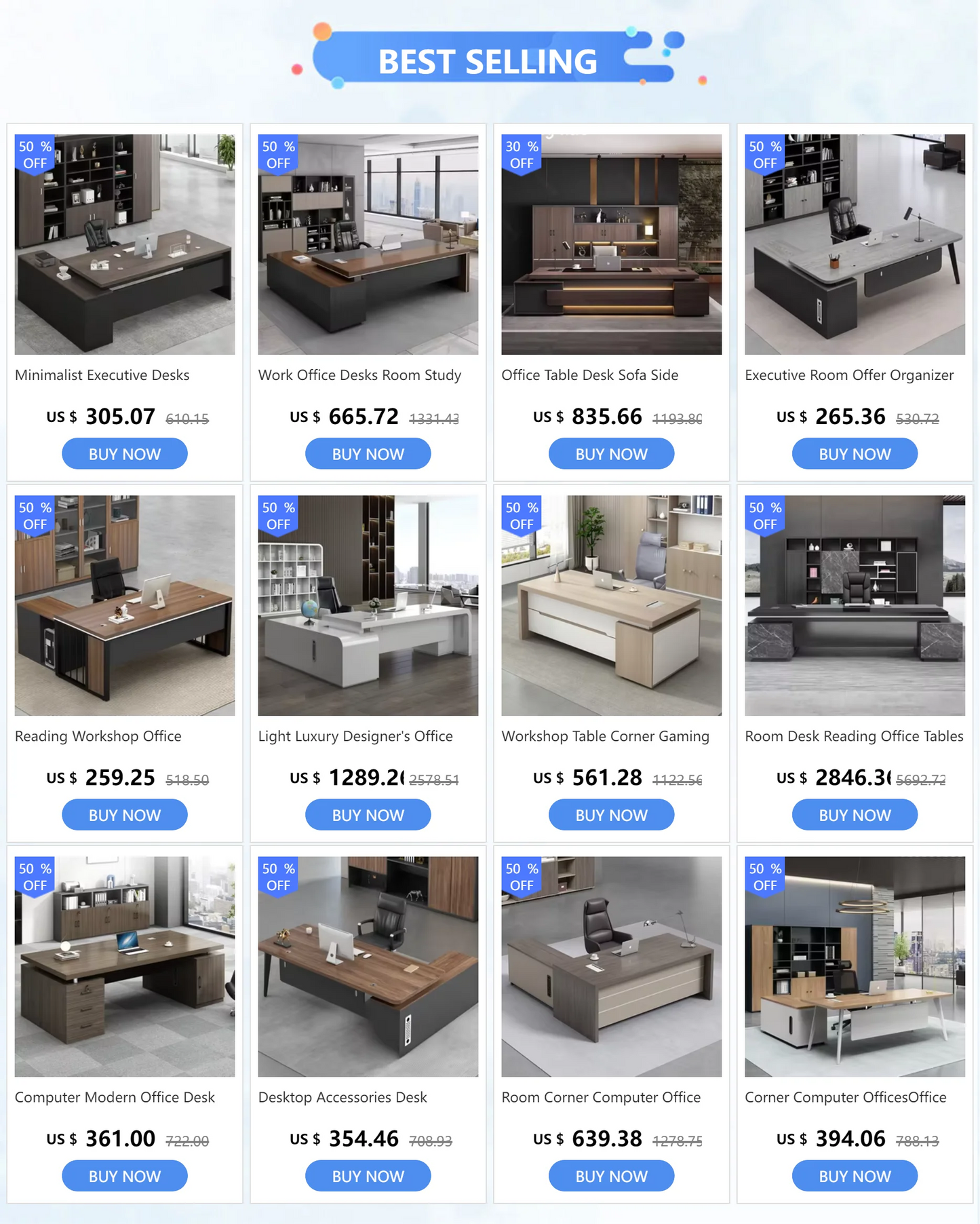 Executive Table Desk Writing Professional Auxiliary Computer Tables Work Corner Student Side Desk Study Mesa Office Furniture